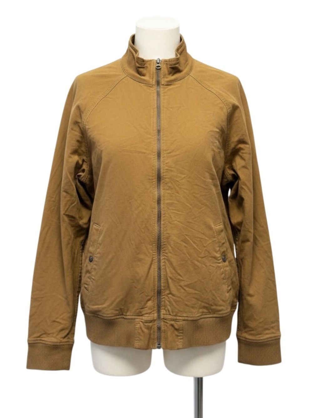 Faherty Bomber Jacket Unlined Tanker Summer Khaki
